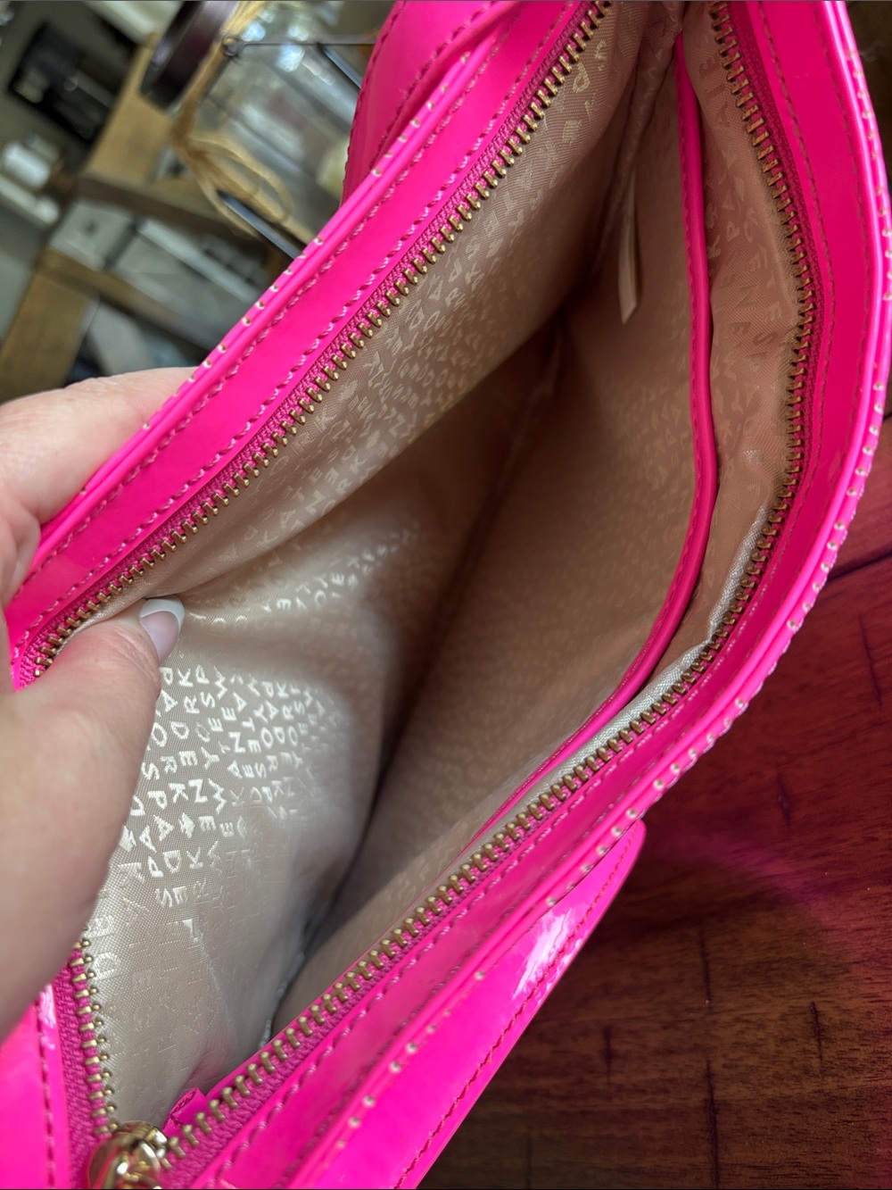 kate spade Neon Pink Crossbody Bag - Picture 13 of 14